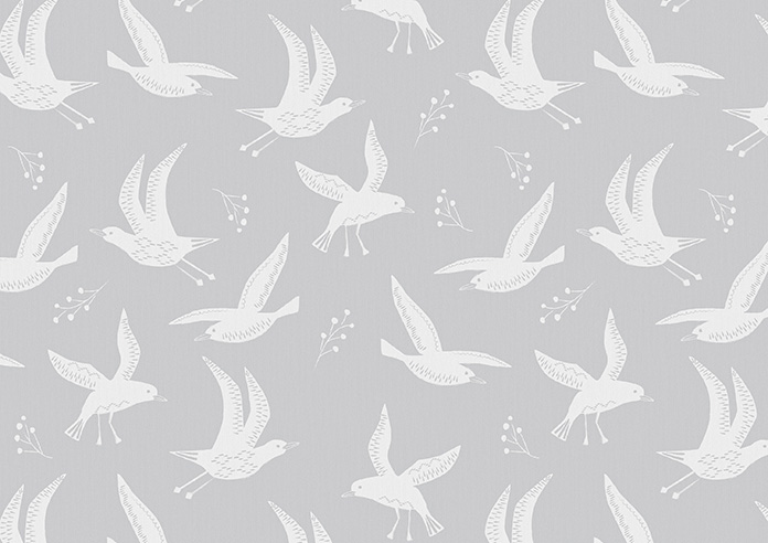 Seagulls, Driftwood - Twist&Fit Roller Blind - Image 6